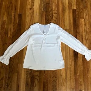 express•loose•sheer•blouse